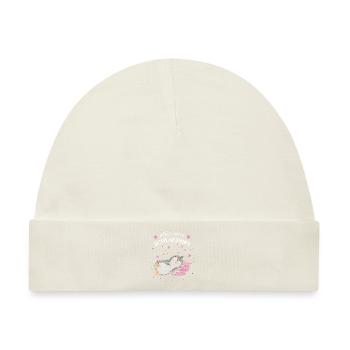 Offizielles Schlafshirt Pinguin Pinguinliebhaber - Baby Premium Organic Mütze - Naturweiß - Vorne