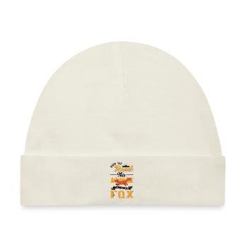 Fuchs Geschenk Rotfuchs - Baby Premium Organic Mütze - Naturweiß - Vorne