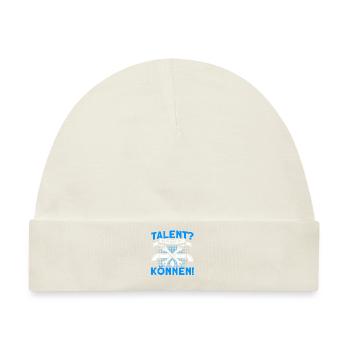 Sanitär Klempner Anlagenmechaniker Geschenk - Baby Premium Organic Mütze - Naturweiß - Vorne