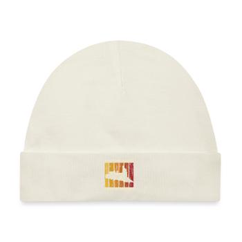 Modellbahn Zug Lokomotiven Geschenk - Baby Premium Organic Mütze - Naturweiß - Vorne