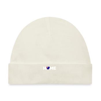 Australien Heimat Australien Flagge - Baby Premium Organic Mütze - Naturweiß - Vorne