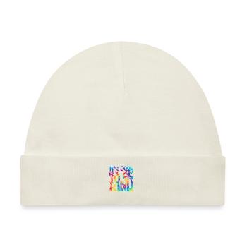 Hippie - Baby Premium Organic Mütze - Naturweiß - Vorne