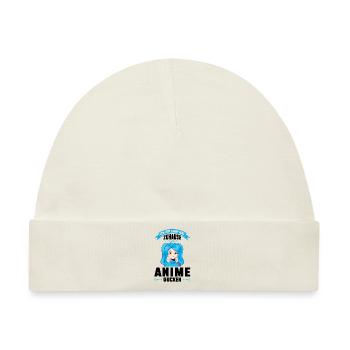 Otaku Japan Anime Merch Anime Merch Geschenk - Baby Premium Organic Mütze - Naturweiß - Vorne