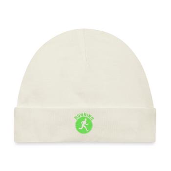 Joggen - Baby Premium Organic Mütze - Naturweiß - Vorne