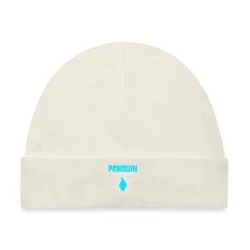 Pinguin Flüsterer - Baby Premium Organic Mütze - Naturweiß - Vorne