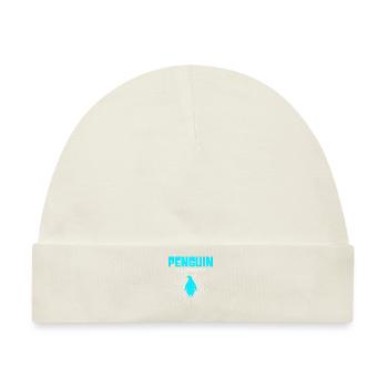 Pinguin Flüsterer - Baby Premium Organic Mütze - Naturweiß - Vorne