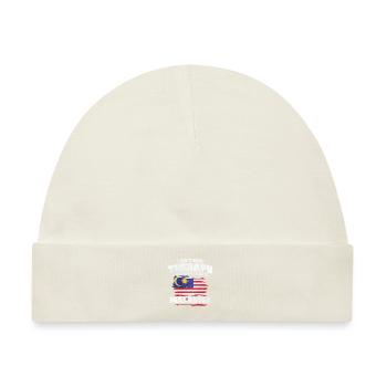Malaysia - Baby Premium Organic Mütze - Naturweiß - Vorne