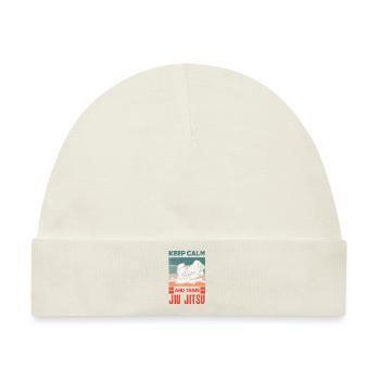Jiu Jitsu Jiu Jitsu Jiu Jitsu - Baby Premium Organic Mütze - Naturweiß - Vorne