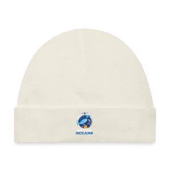 Tag der Erde Earthday Umweltschutz Umwelt Natur - Baby Premium Organic Mütze - Naturweiß - Vorne