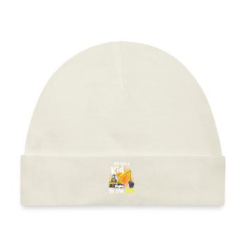 Schweres Gerät Bediener Bauarbeiter Geschenk - Baby Premium Organic Mütze - Naturweiß - Vorne