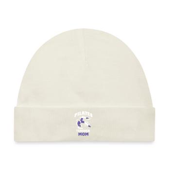 Pilates Lehrerin Mama Pilateslehrerin Mami Mutter - Baby Premium Organic Mütze - Naturweiß - Vorne