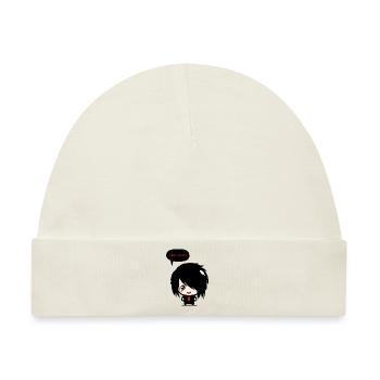 EMO lebt | Jungen Emo Kleidung | Emocore-| Emo Musik - Baby Premium Organic Mütze - Naturweiß - Vorne