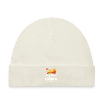 Fast Food für Mädchen - Baby Premium Organic Mütze - Naturweiß - Vorne