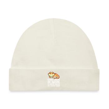 Bartagamen sind fantastisch Ich bin fantastisch - Baby Premium Organic Mütze - Naturweiß - Vorne