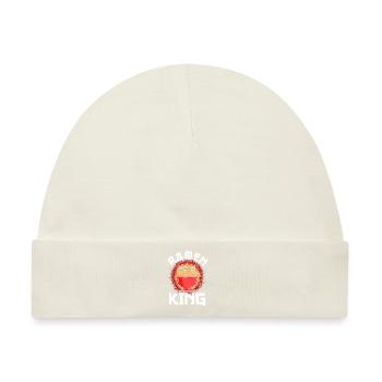 Ramen Nudel Liebhaber Essstäbchen Japanische Nudel - Baby Premium Organic Mütze - Naturweiß - Vorne