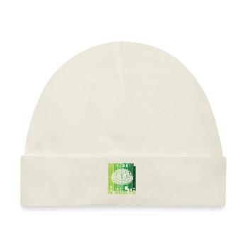 Psychische Gesundheit ist Gesundheit - Baby Premium Organic Mütze - Naturweiß - Vorne