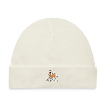 Pferdeliebhaber - Haflinger Mommy - Baby Premium Organic Mütze - Naturweiß - Vorne