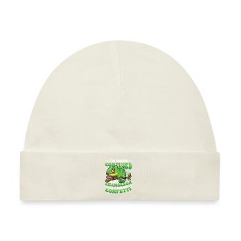 Verwirrter Als Ein Chamäleon. - Baby Premium Organic Mütze - Naturweiß - Vorne