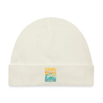Abschleppwagen Truck Abschlepper - Baby Premium Organic Mütze - Naturweiß - Vorne