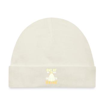 Aus Dem Weg Ich Bin Die Braut Bräute Hochzeit - Baby Premium Organic Mütze - Naturweiß - Vorne