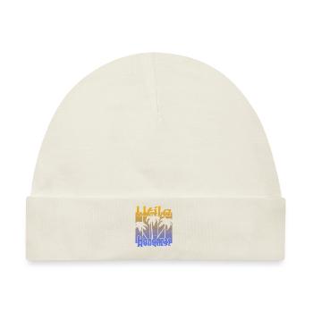 Utila Honduras - Baby Premium Organic Mütze - Naturweiß - Vorne
