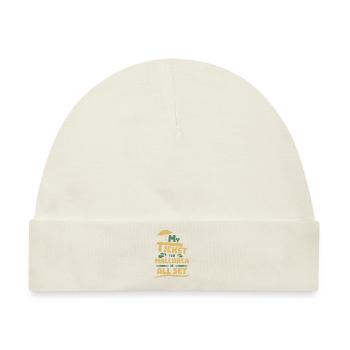 Mallorca Sommer Urlaub Balearen Insel - Baby Premium Organic Mütze - Naturweiß - Vorne