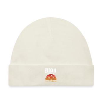 Zion National Park Utah Wandern Camping Outdoor - Baby Premium Organic Mütze - Naturweiß - Vorne