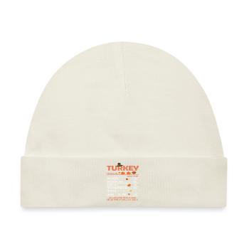 Funny Thanksgiving Turkey - Baby Premium Organic Mütze - Naturweiß - Vorne