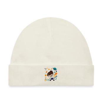 Dabbing Girl Erster Tag Der Schule Student Kid - Baby Premium Organic Mütze - Naturweiß - Vorne