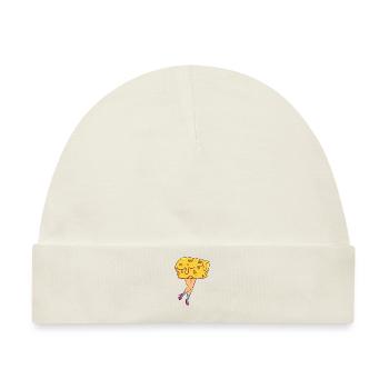 Käse Käser Beine - Baby Premium Organic Mütze - Naturweiß - Vorne