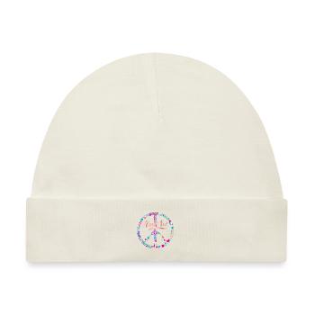 hippie seele - Baby Premium Organic Mütze - Naturweiß - Vorne