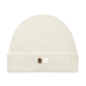 I Like Tarantulas And Maybe Like 3 People - Baby Premium Organic Mütze - Naturweiß - Vorne