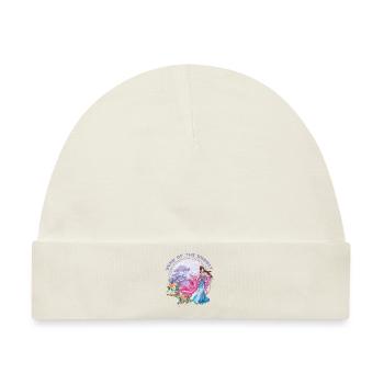 Majestic Rabbit 2023 Year Happy Chinese New Year - Baby Premium Organic Mütze - Naturweiß - Vorne
