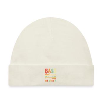 For best Bass Player BASSIST QUOTE Bass Whisperer - Baby Premium Organic Mütze - Naturweiß - Vorne