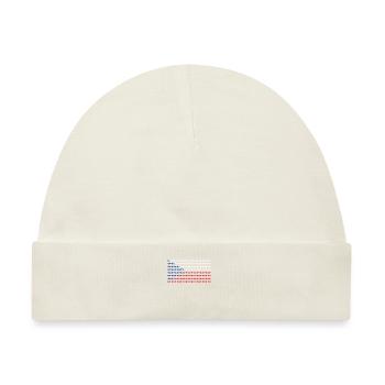 Tschechien Flagge - Baby Premium Organic Mütze - Naturweiß - Vorne