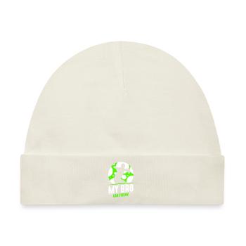 Mein Bruder Kann Werfen Pitcher Baseball Werfer - Baby Premium Organic Mütze - Naturweiß - Vorne