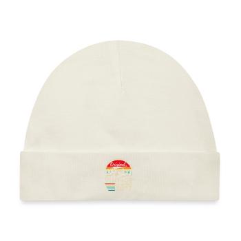 Ursprünglicher Jahrgang, der im Jubiläumsjahr 2017 etabliert wurde - Baby Premium Organic Mütze - Naturweiß - Vorne