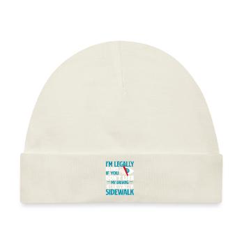 Legal Blind - Baby Premium Organic Mütze - Naturweiß - Vorne