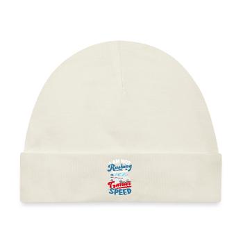 briefträger postbote post geschenk brief paketzust - Baby Premium Organic Mütze - Naturweiß - Vorne