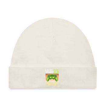 25. Geburtstag Gamer zocken Geburtstjahr 1998 - Baby Premium Organic Mütze - Naturweiß - Vorne
