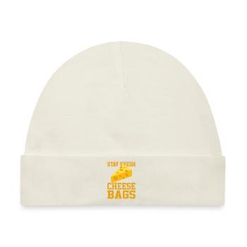 Stay Fresh Cheese Bags 33 - Baby Premium Organic Mütze - Naturweiß - Vorne