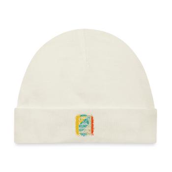 Nur Noch Eine Runde Dann Hör Ich Auf - Baby Premium Organic Mütze - Naturweiß - Vorne