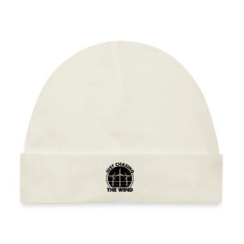 Just Chasing The Green Energy Turbine Technician - Baby Premium Organic Mütze - Naturweiß - Vorne
