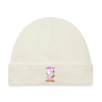 Fantasy Football Verlierer - Baby Premium Organic Mütze - Naturweiß - Vorne