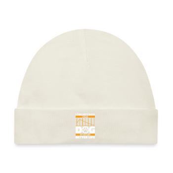 Data Science Data Analyst Hund - Baby Premium Organic Mütze - Naturweiß - Vorne