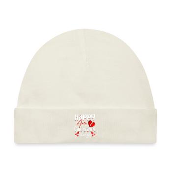 Happy Anti-valentinstag Haters Herz Gebrochen - Baby Premium Organic Mütze - Naturweiß - Vorne