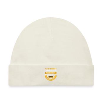 Trampolinspringen - Baby Premium Organic Mütze - Naturweiß - Vorne