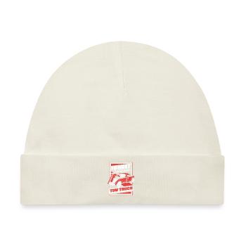 Abschleppwagen Truck Abschlepper - Baby Premium Organic Mütze - Naturweiß - Vorne
