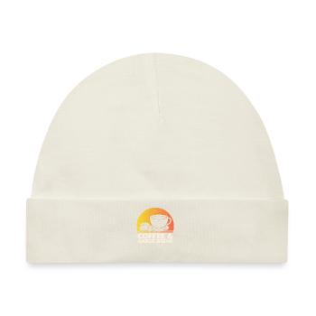 Knoblauch Knoblauchbrot Essen Geschenk - Baby Premium Organic Mütze - Naturweiß - Vorne
