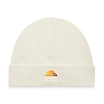 Knoblauch Knoblauchbrot Essen Geschenk - Baby Premium Organic Mütze - Naturweiß - Vorne